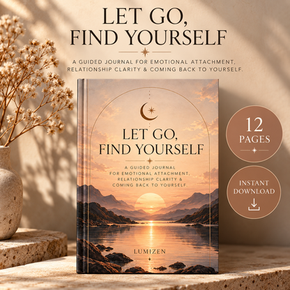 Let Go, Find Yourself — Guided Relationship Journal