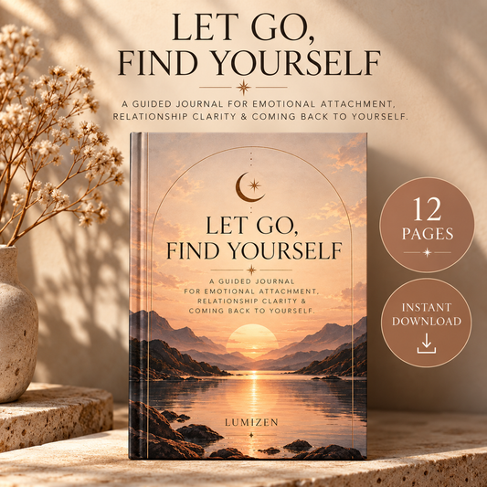 Let Go, Find Yourself — Guided Relationship Journal