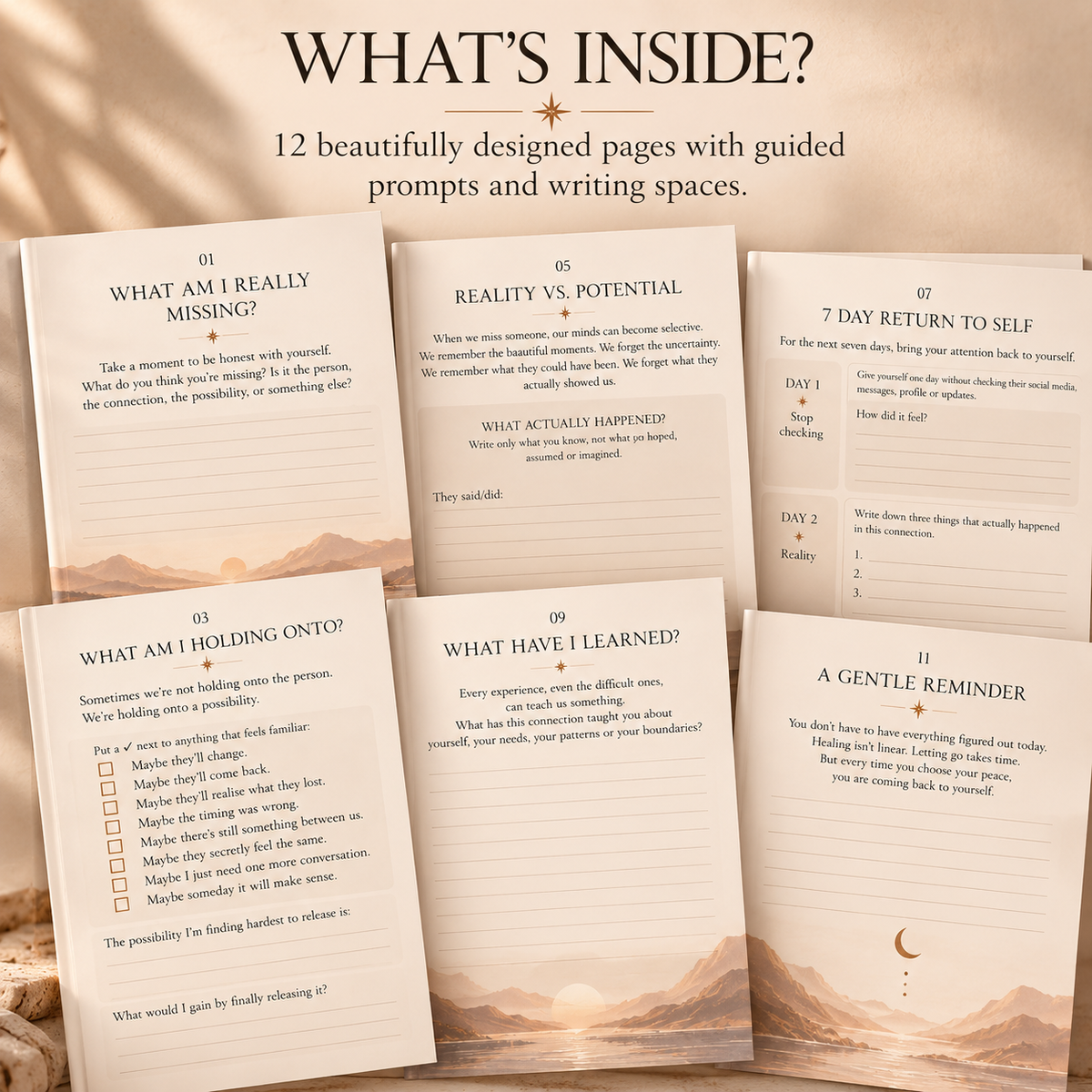 Let Go, Find Yourself — Guided Relationship Journal